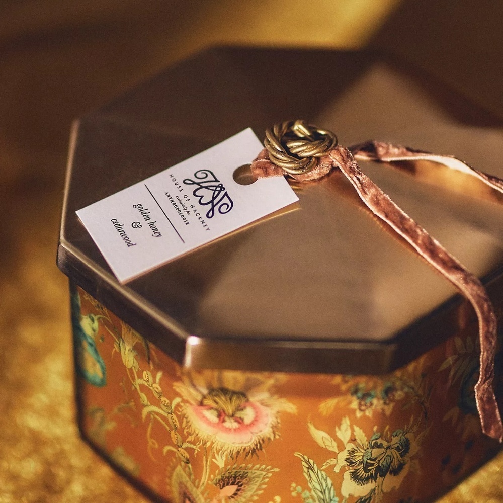 NWT Anthropologie House Of Hackney Fruity Golden Honey Cedarwood Candle - Picture 2 of 3